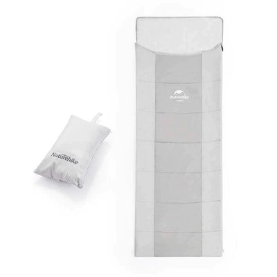 Спальный мешок с подушкой Naturehike NH22MSD01, серый 6927595795569 фото