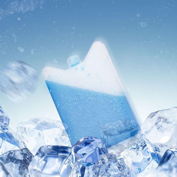 Акумулятор холоду гелевий IceBox, 15*10*2 см, 200 мл 63036 фото