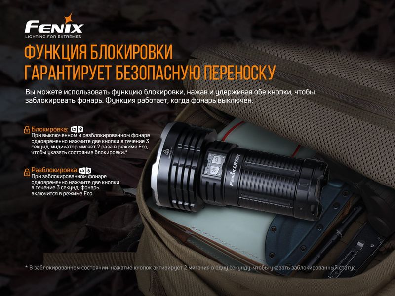 Ліхтар ручний Fenix LR50R 52367 фото