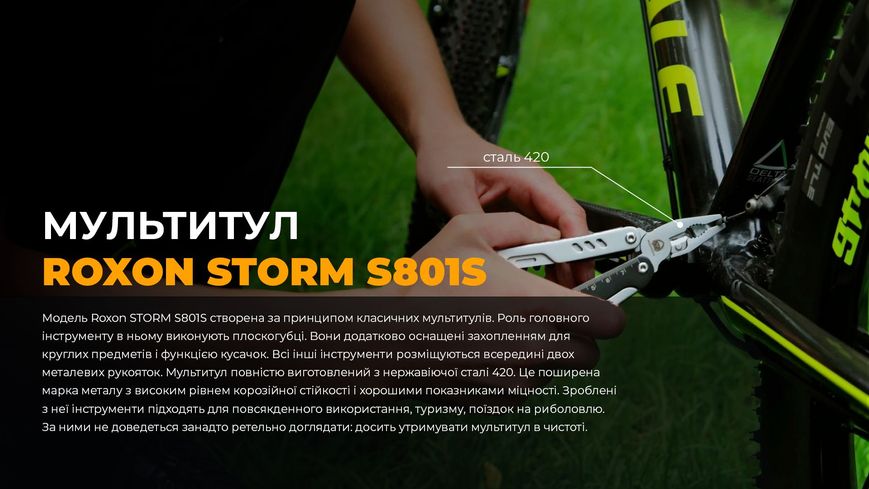 Мультитул Roxon Storm S801S 48886 фото