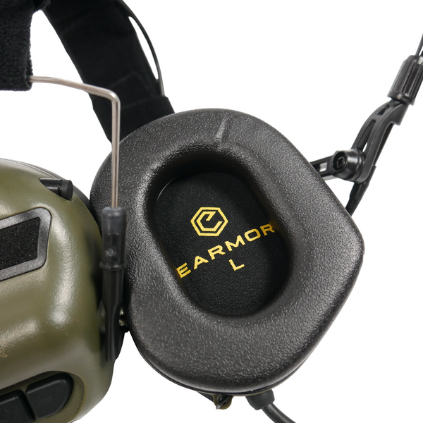 Комплект навушники EARMOR M32 з Адаптером кріплення чебурашки 10160 фото