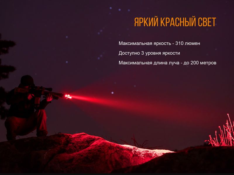 Ліхтар ручний Fenix TK25 Red 44743 фото