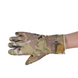 Тактические зимние перчатки Softshell мультикам 1612-S фото 5