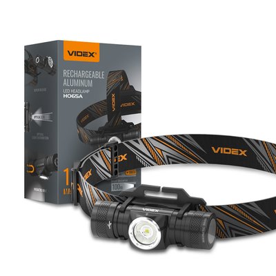 Налобный светодиодный фонарик VIDEX VLF-H065A 1200Lm 5000K VLF-H065A фото