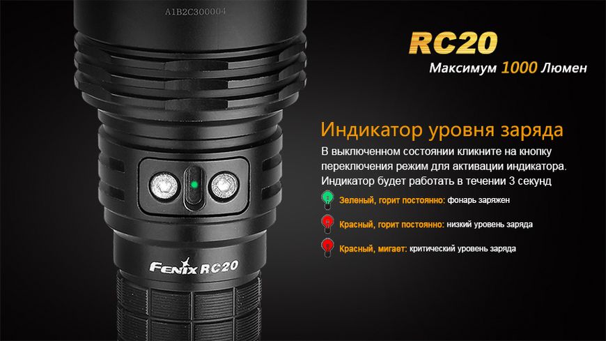Ліхтар ручний Fenix RC20 XM-L2 U2 45738 фото
