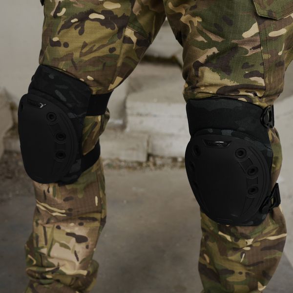 Наколінники Kiborg USA tactical чорний мультикам 1043 фото