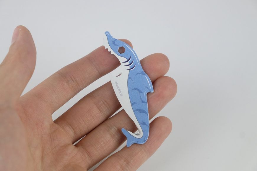 Міні-Мультитул NexTool EDC box cutter Shark KT5521Blue 45380 фото