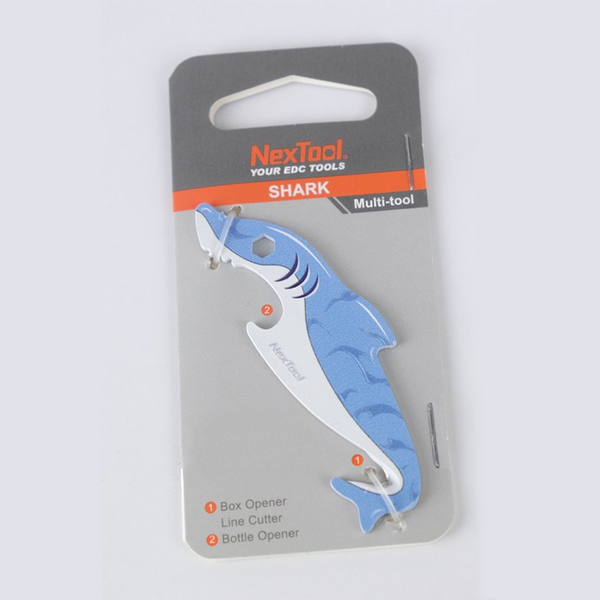 Міні-Мультитул NexTool EDC box cutter Shark KT5521Black 45381 фото
