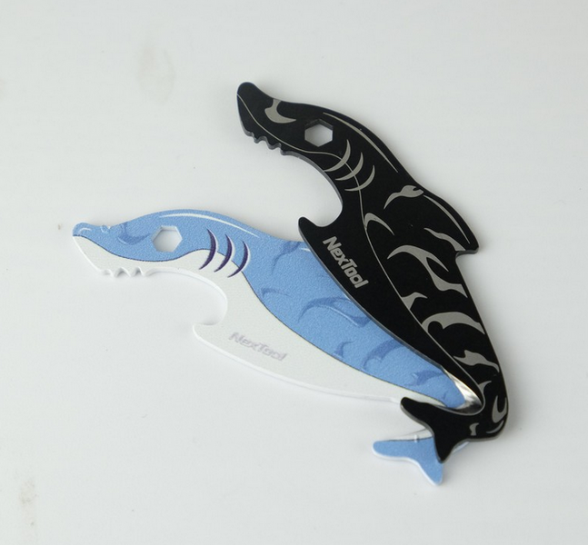 Міні-Мультитул NexTool EDC box cutter Shark KT5521Black 45381 фото