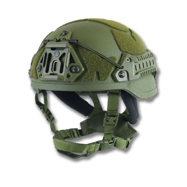 Балістичний шолом Sestan-Busch Helmet Olive L (57-60) MID CUT 7006-L-(57-60) фото