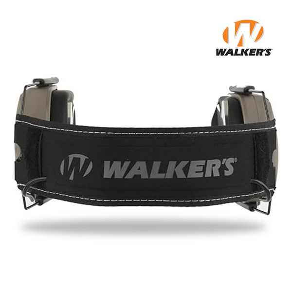 Активні навушники Walker's Razor Slim Patriot з патчами, FDE (Пісочний) GWP-RSEMPAT-FDE фото