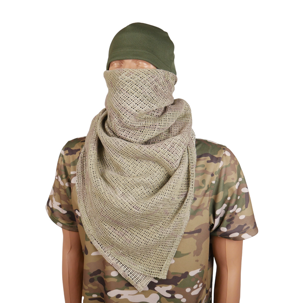Маскувальний шарф-сітка Мультикам 1,10 х 1м 1223 фото