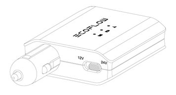 Адаптер EcoFlow Car Battery Charging 802 фото