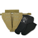 Защита паха (напашник) тройной с баллистическим пакетом 1 класс защиты Militex Coyote 17023 фото 1