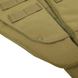 Защита паха (напашник) тройной с баллистическим пакетом 1 класс защиты Militex Coyote 17023 фото 9