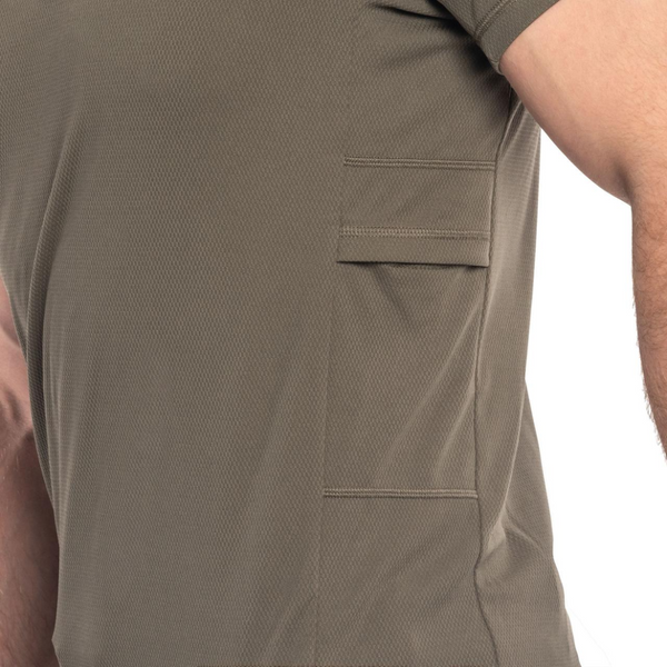 Термоактивна футболка Helikon-Tex Functional T-shirt - Quickly Dry - Olive Green, розмір S 67366 фото