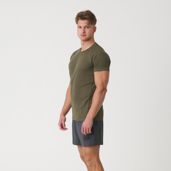 Термоактивна футболка Helikon-Tex Functional T-shirt - Quickly Dry - Olive Green, розмір S 67366 фото