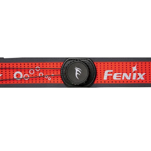 Пов'язка на голову Fenix одинарна AFH-05, чорно-червона 65174 фото
