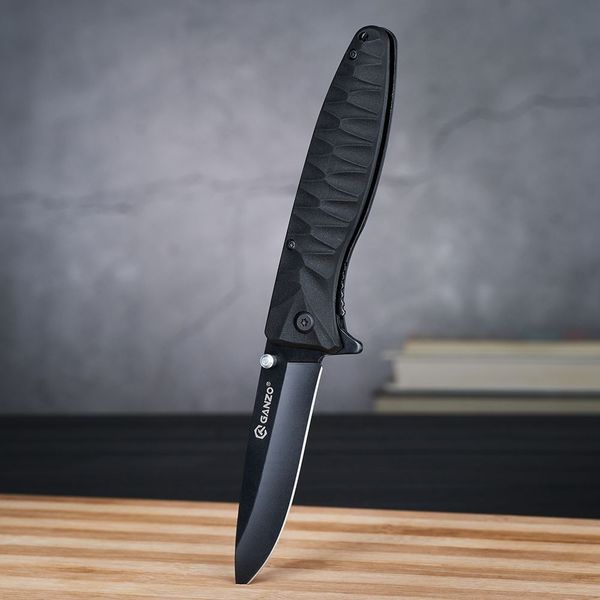 Нож складной Ganzo G620b-1 черный 44317 фото