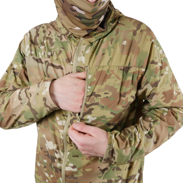 Летняя тактическая куртка-ветровка multicam 1191-M фото