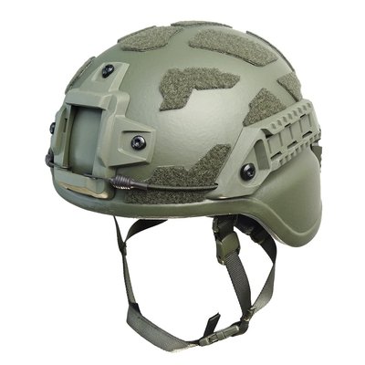 Кевларовый тактический шлем MICH NIJ IIIA класс олива (Дания) 7101-XL фото