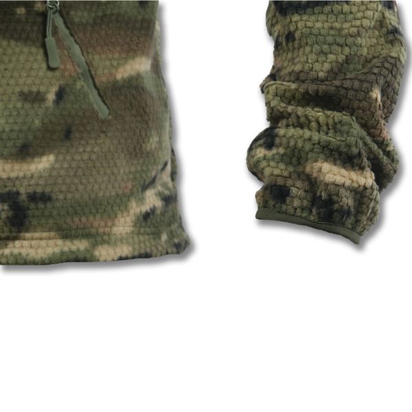 Кофта флісова з капюшоном Kiborg Jacket Grid Fleece Multicam S 1243-S фото