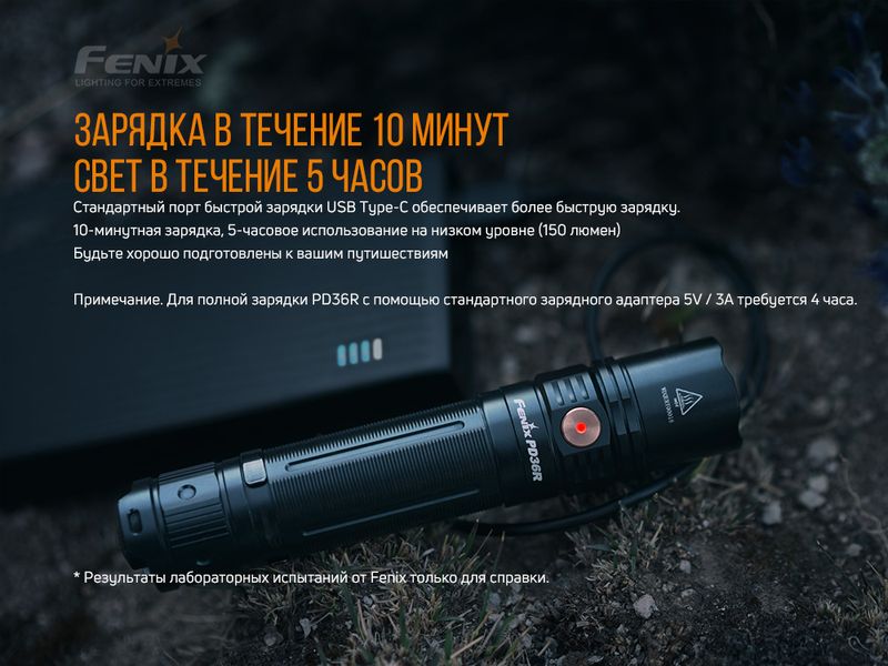 Ліхтар ручний Fenix PD36R 45439 фото