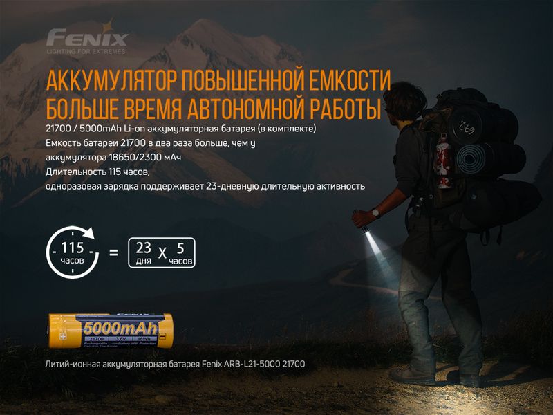 Ліхтар ручний Fenix PD36R 45439 фото