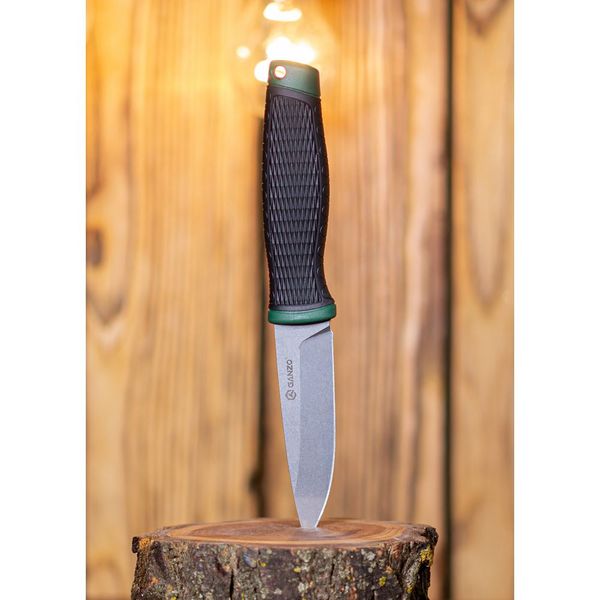 Нож Ganzo G806-GB зеленый с ножнами 58751 фото