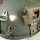 Тактический фонарик на шлем с креплением MPLS CHARGE CR123A Койот 7082-К фото 8
