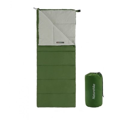 Спальный мешок Naturehike F150 NH22MSD05, левый, зеленый 65218 фото