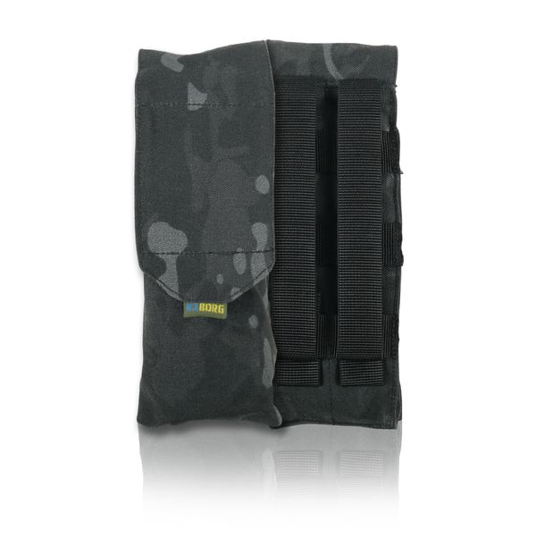 Тактический подсумок под 2 магазина Kiborg GU Double Mag Pouch Dark Multicam 4081 фото