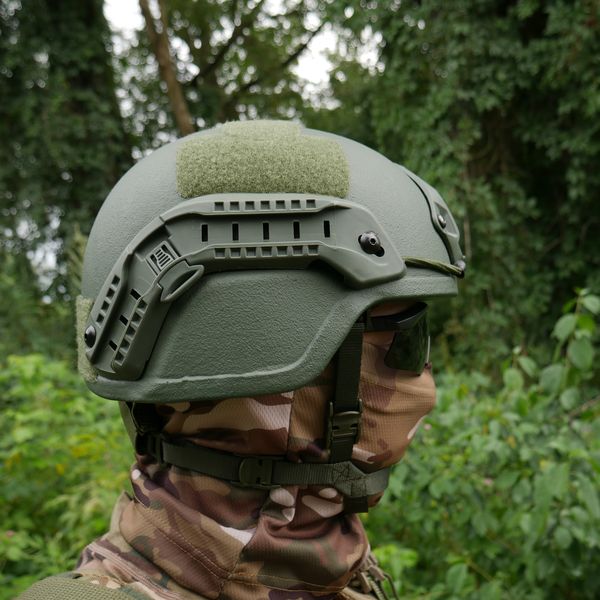 Шолом MICH 2000 Helmet PE NIJ IIIA хакі M 7053-M фото