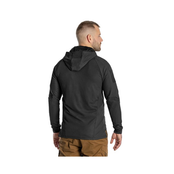 Кофта тактическая Helikon-Tex RANGE HOODIE - TopCool, черный, размер S 67283 фото