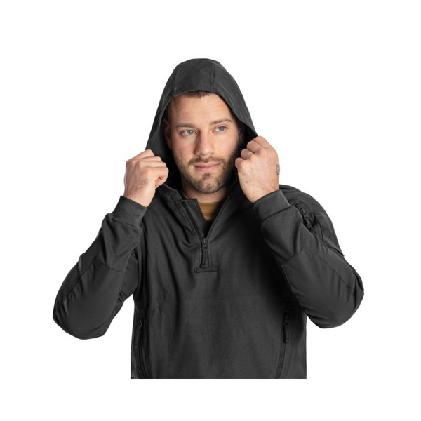 Кофта тактическая Helikon-Tex RANGE HOODIE - TopCool, черный, размер S 67283 фото