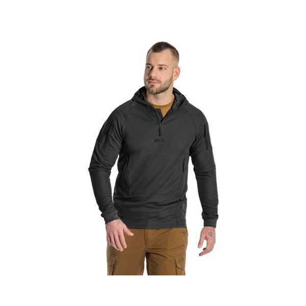 Кофта тактична Helikon-Tex RANGE HOODIE - TopCool, чорний, розмір S 67283 фото