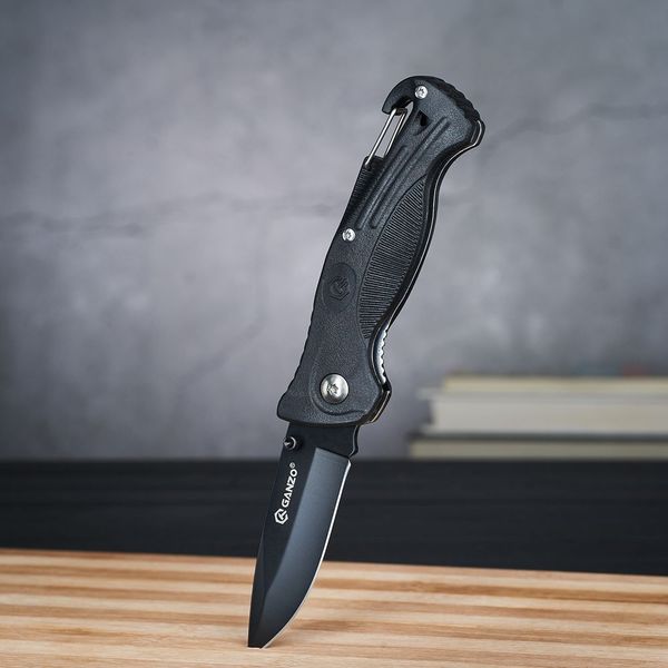 Нож складной Ganzo G611 черный 44859 фото