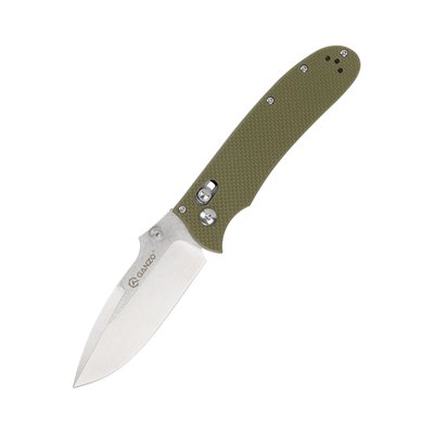 Нож складной Ganzo D704-GR, зеленый (D2 сталь) 53223 фото