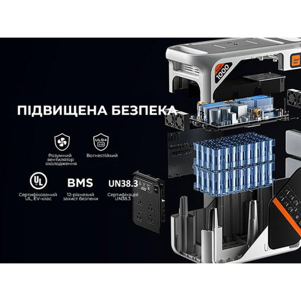 Зарядная станция Litheli 1800 Вт, 1069 Вт-ч, LiFePO4, + 2 Power Bank  U20EH17-0A200 фото