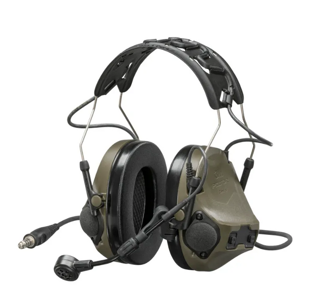 Наушники активные 3M MT14H418A-38 GN PELTOR™ ComTac™ VIII, зеленые, 4-контакт (выход PELTOR) 7100321461 фото