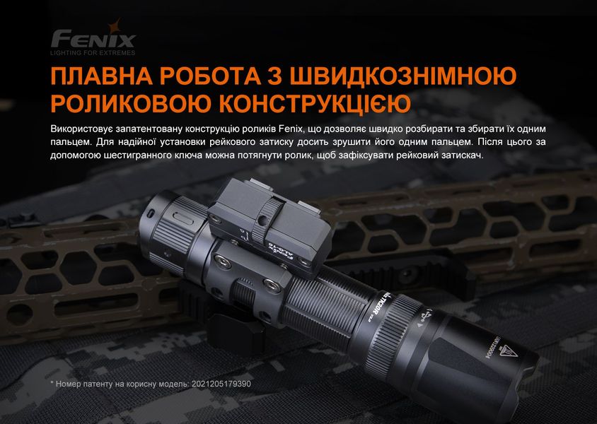 Кріплення на зброю для ліхтарів Fenix ALG-16 62716 фото