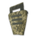 Защита паха Kiborg (напашник-фартук) с баллистическим пакетом 1 класс защиты Militex Pixel 17024 фото 4