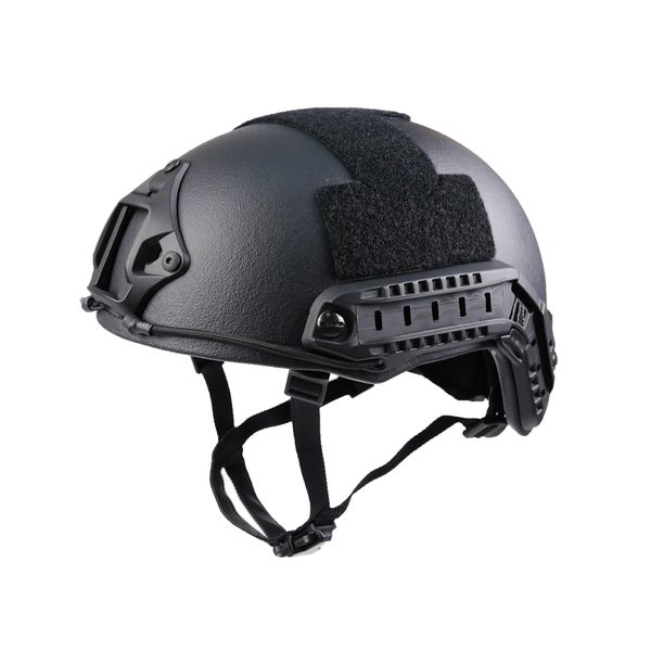 Шолом FAST BULLETPROOF Helmet Kevlar клас IIIA (чорний, розмір L) 7014 фото