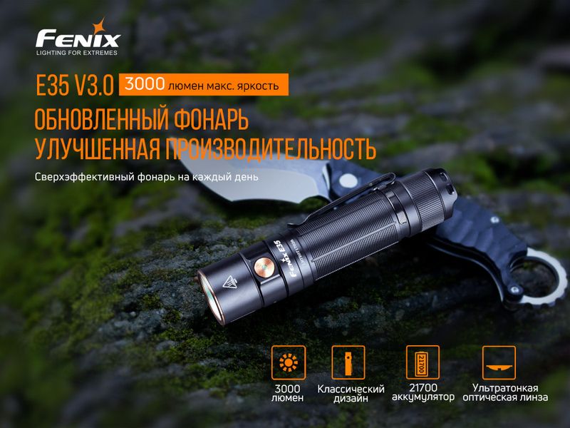Ліхтар ручний Fenix E35 V3.0 51075 фото