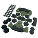 Улучшенные противоударные подушки для шлема GEN.4 Хаки 7095-О фото 2