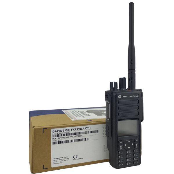 Професійна цифрова портативна рація Motorola DP4800e UHF Li-Ion 2100 мАг (MDH56RDN9VA1AN) 25330 фото