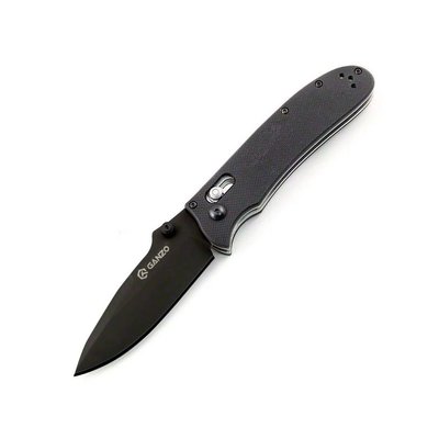 Нож складной Ganzo G704 с черным лезвием 64264 фото