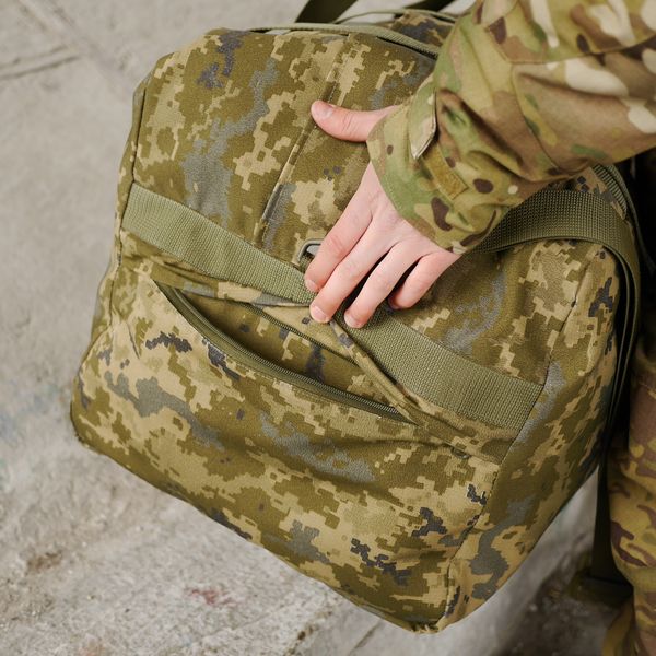 Сумка тактическая Kiborg Military bag 130L Pixel 6044 фото