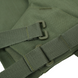 Защита паха (напашник) тройной с баллистическим пакетом 1 класс защиты Militex Khaki 17022 фото 9