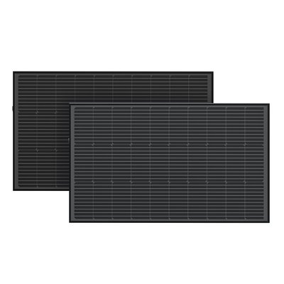 Набір сонячних панелей EcoFlow 2*100 Solar Panel Стаціонарні 812 фото